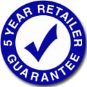 Five Year Retailer Guarantee FAQ