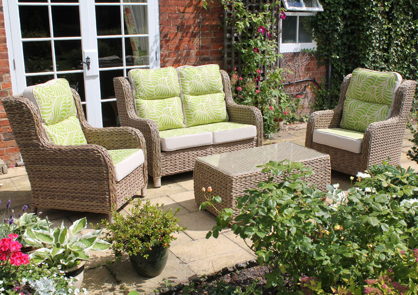 Product photograph of Canterbury 2 Seater Sofa Suite from The Garden Furniture Centre Ltd