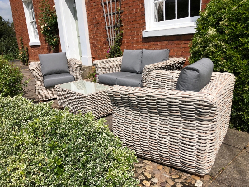 Product photograph of Fiji Wave 2 Seater Sofa Suite from The Garden Furniture Centre Ltd
