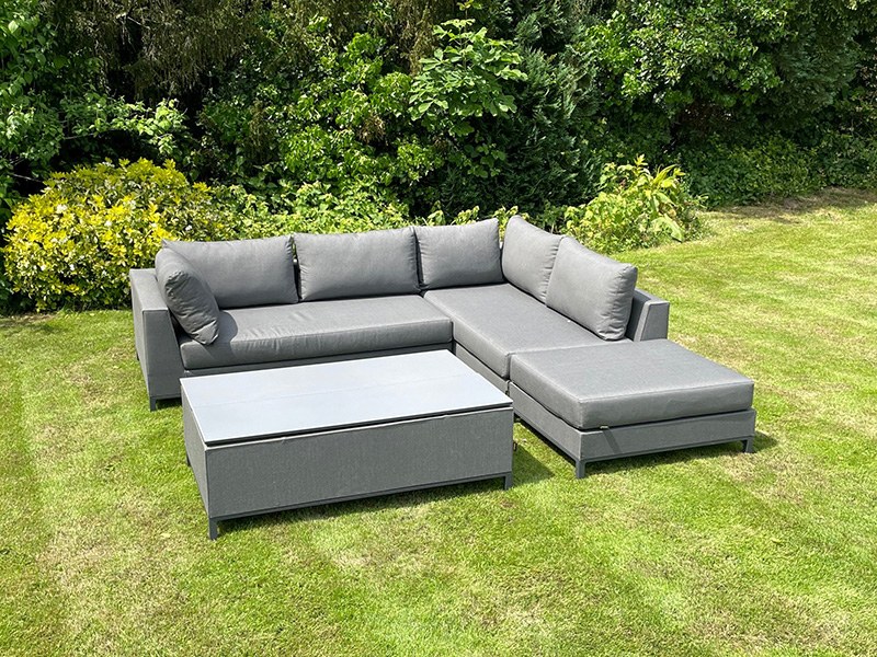 Product photograph of Sicilie Corner Sofa Unit Right from The Garden Furniture Centre Ltd