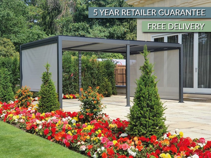 Product photograph of Galaxy Gazebo 3 5 X 5 4m from The Garden Furniture Centre Ltd
