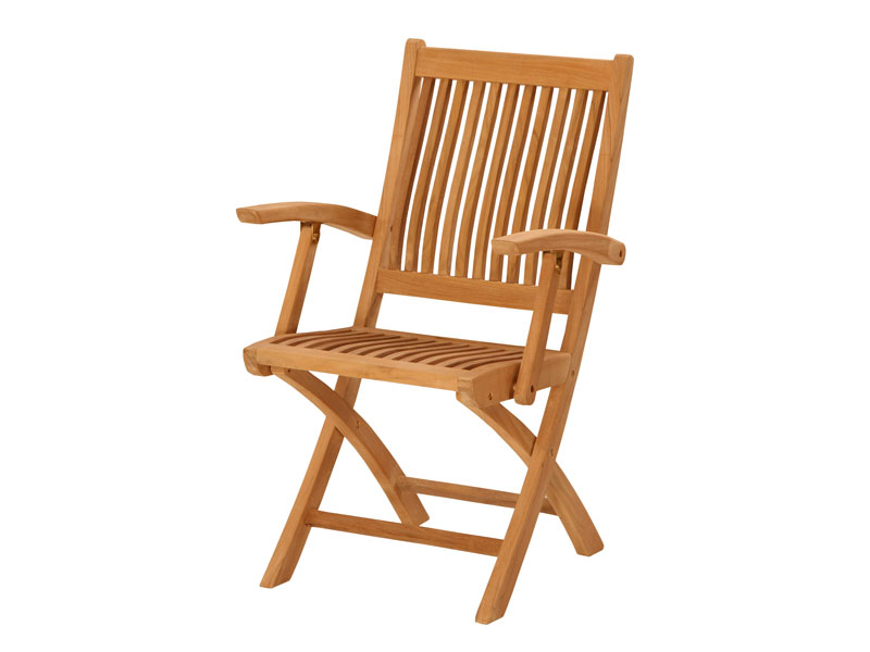 Product photograph of Westminster Folding Armchair from The Garden Furniture Centre Ltd