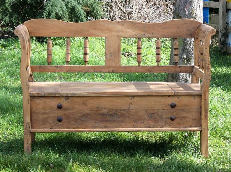 Benches For Small Spaces Flash S, Small Outdoor Bench With Storage