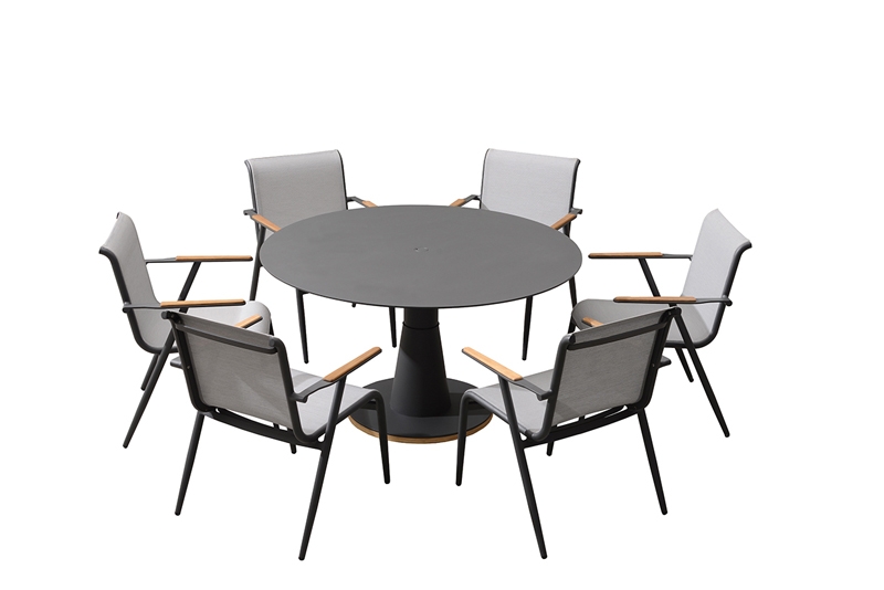 Product photograph of Milan Dining Armchair Ex Display from The Garden Furniture Centre Ltd