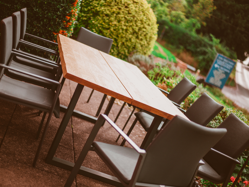 Product photograph of Edge Sense 8 Chair Dining Set Fsc Certified from The Garden Furniture Centre Ltd