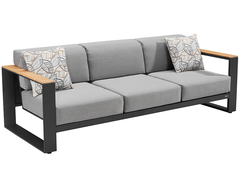 Product photograph of Cambusa 3 Seater Sofa White Or Grey Pre-order from The Garden Furniture Centre Ltd