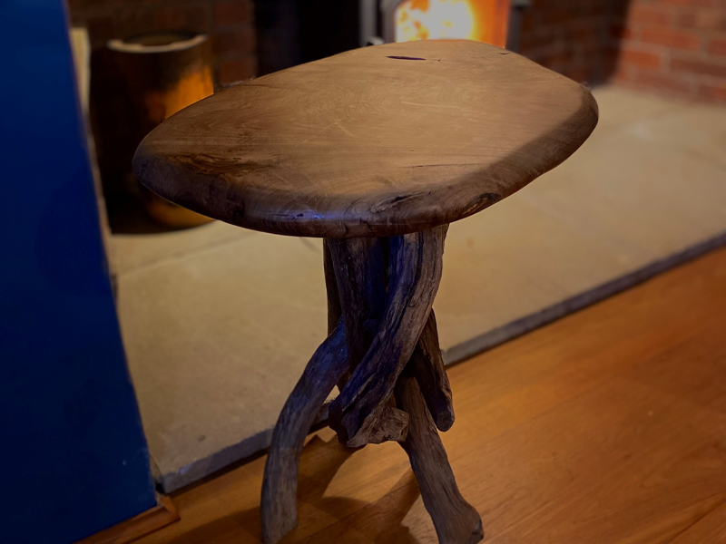 Product photograph of Baka Side Table from The Garden Furniture Centre Ltd