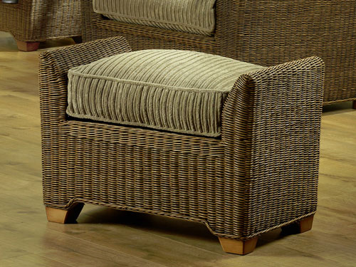 Product photograph of Mgm Chester Footstool from The Garden Furniture Centre Ltd