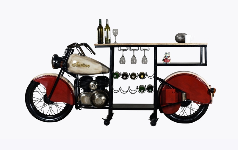 Product photograph of Indian Rajdoot Motorcycle Bar from The Garden Furniture Centre Ltd