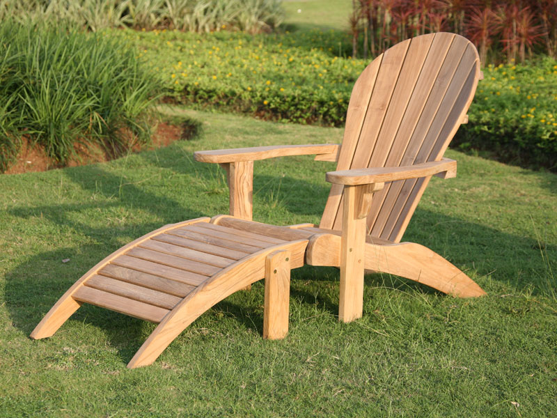 Product photograph of Adirondack Chair Footstool from The Garden Furniture Centre Ltd