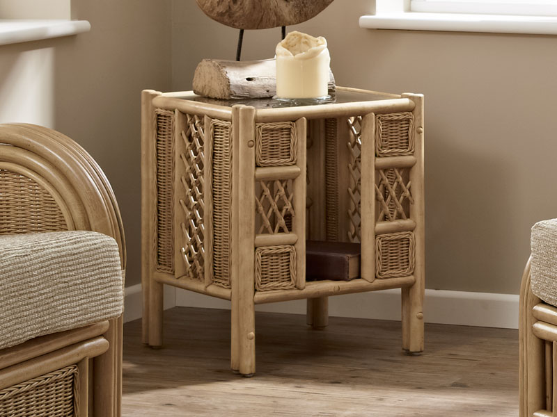 Product photograph of Alaska Side Table from The Garden Furniture Centre Ltd