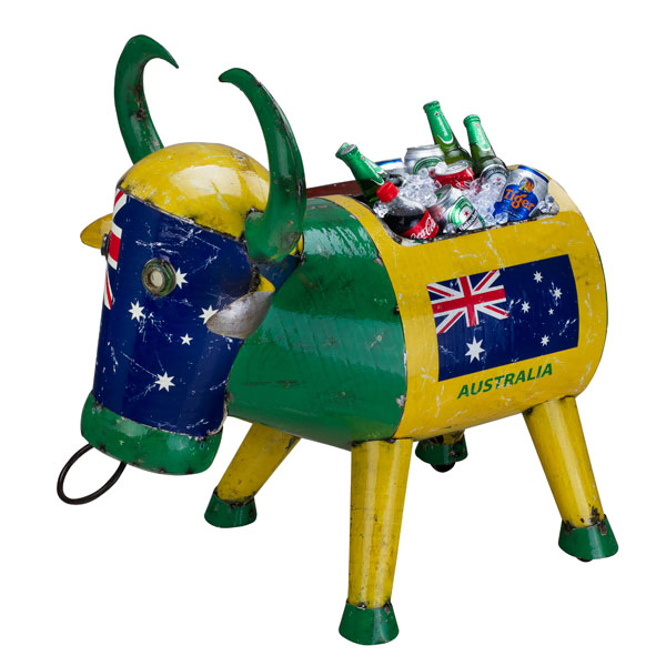 Product photograph of Bruce The Bull Cooler - Australia from The Garden Furniture Centre Ltd