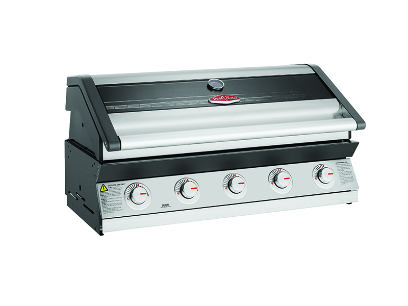 Product photograph of Beefeater 5 Burner Built-in Bbq 1600s from The Garden Furniture Centre Ltd