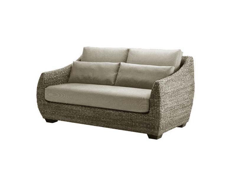 Product photograph of Bellagio 2 Seater Sofa With Beige Cushions from The Garden Furniture Centre Ltd