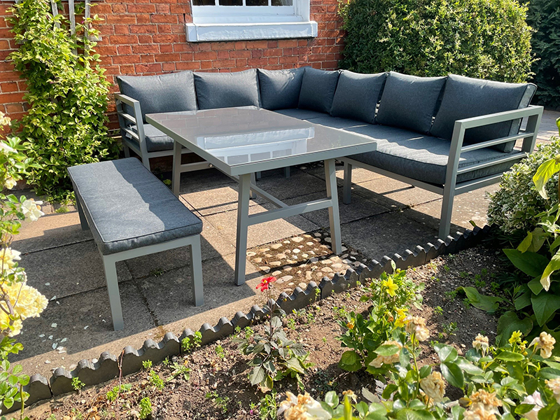 Product photograph of Blakes Corner Sofa Set from The Garden Furniture Centre Ltd