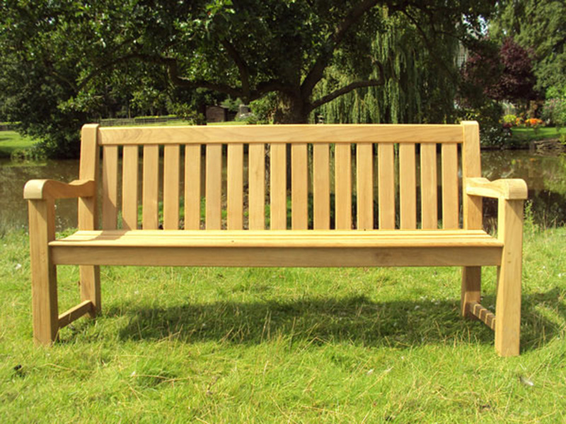 Product photograph of Britannia Teak Bench 180cm Fsc Certified from The Garden Furniture Centre Ltd