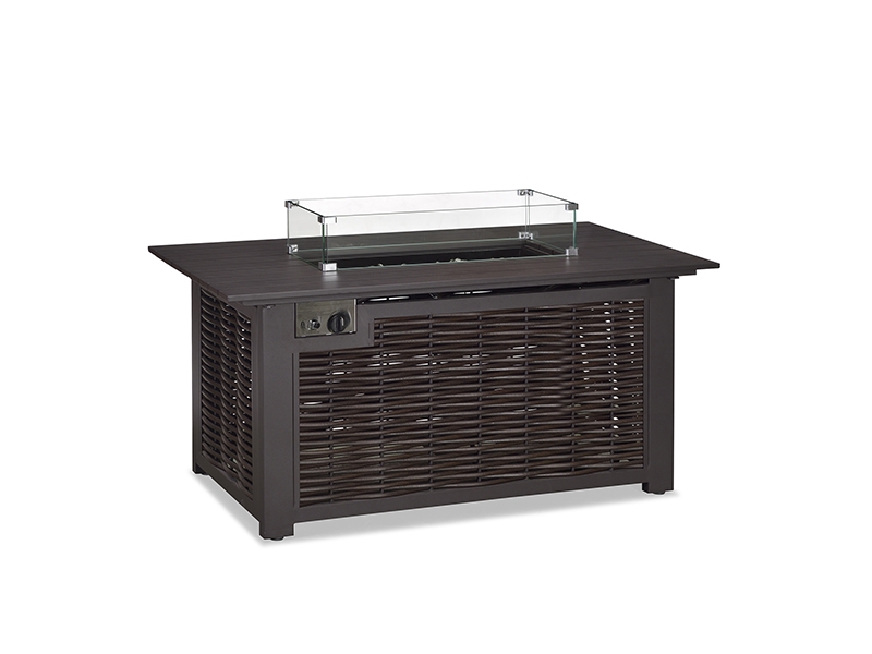 Product photograph of Dallas Firepit Table - Damaged Box from The Garden Furniture Centre Ltd