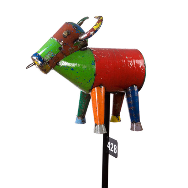 Product photograph of Bruce The Bull Mailbox from The Garden Furniture Centre Ltd