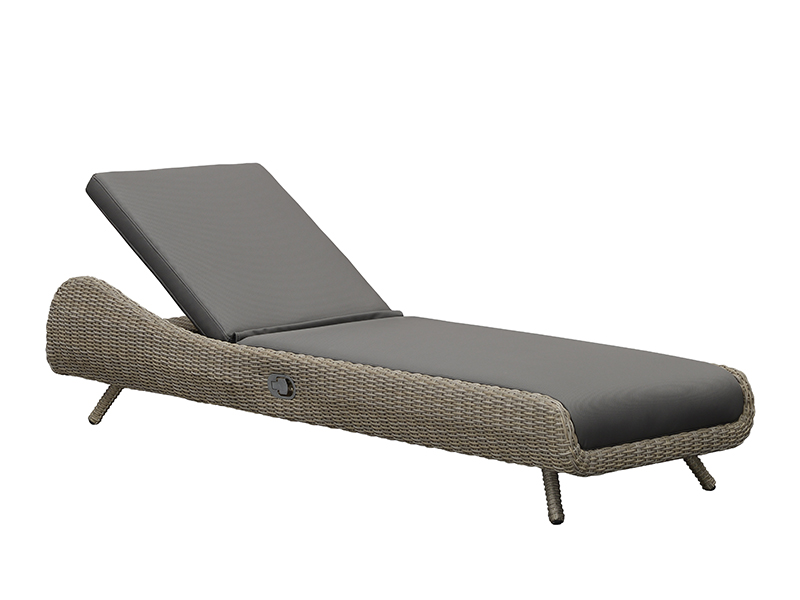 Product photograph of Meteor Relax Sunlounger from The Garden Furniture Centre Ltd
