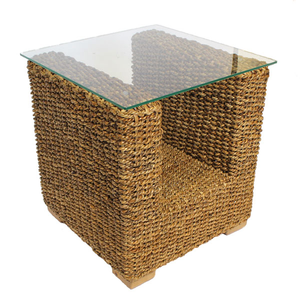 Product photograph of Mgm Cork Side Table from The Garden Furniture Centre Ltd