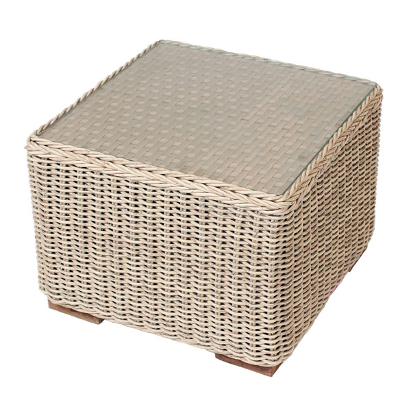 Product photograph of Cove Side Table - Outdoor Sega Weave Ex-display from The Garden Furniture Centre Ltd