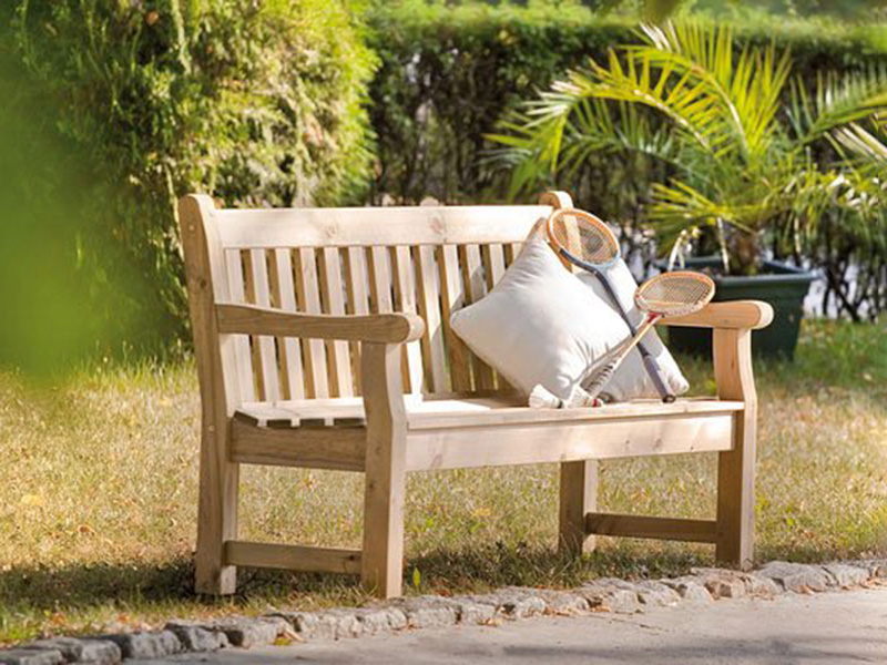Product photograph of Darwin Bench 1 8m Fsc Certified June Offers from The Garden Furniture Centre Ltd