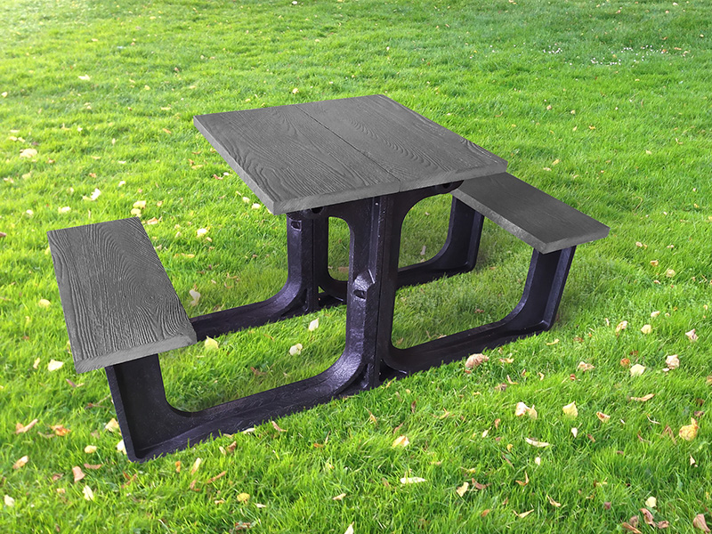 Product photograph of Eco Bistro Picnic Table 60cm from The Garden Furniture Centre Ltd