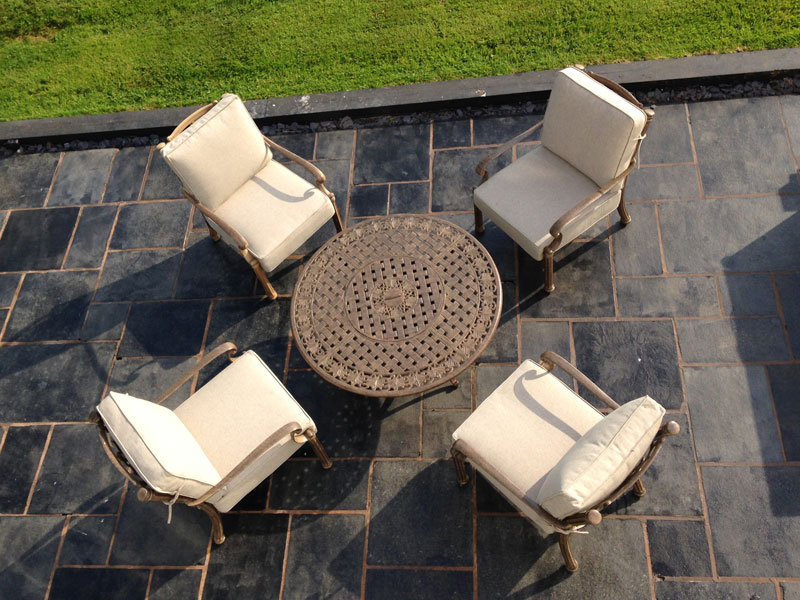 Product photograph of Dynasty Fire Pit Set from The Garden Furniture Centre Ltd