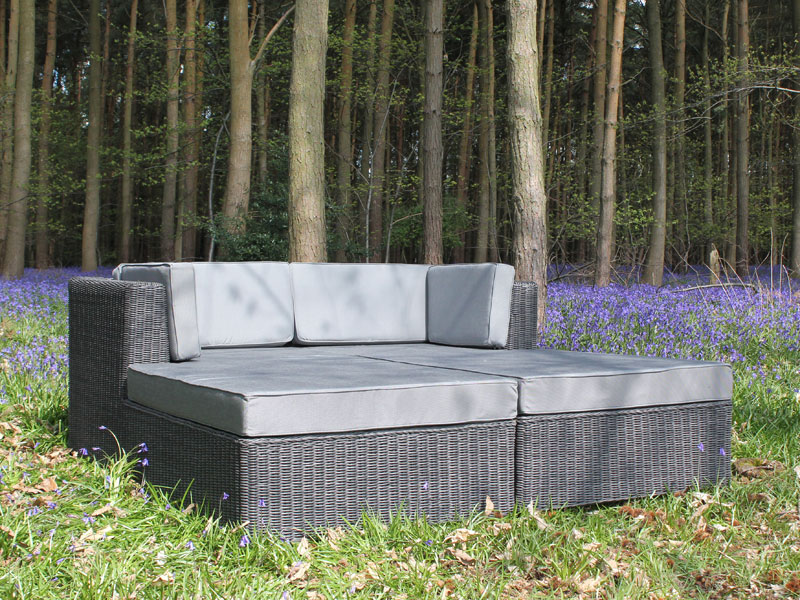 Product photograph of Eco Loom Double Day Bed from The Garden Furniture Centre Ltd