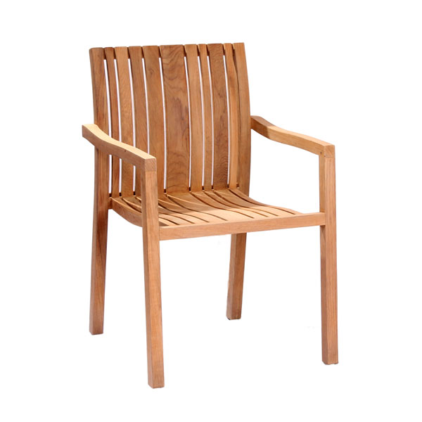 Product photograph of Fairfield Stacking Armchair from The Garden Furniture Centre Ltd