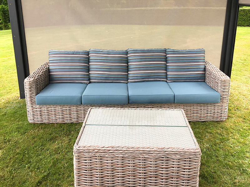 Product photograph of Fiji 4 Seater Sofa from The Garden Furniture Centre Ltd