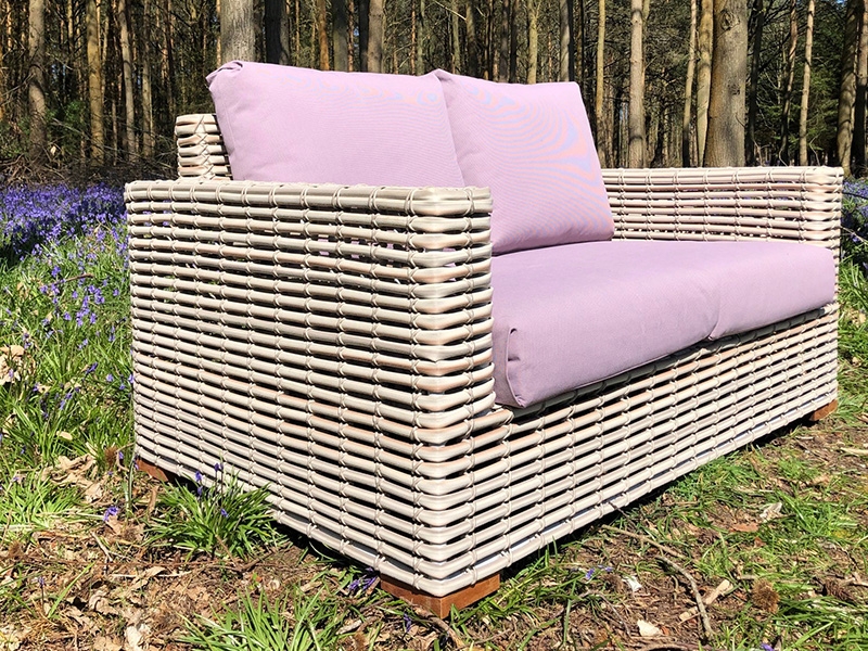 Product photograph of Fiji Pipe 2 Seater Sofa from The Garden Furniture Centre Ltd