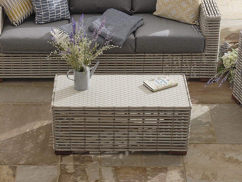 Product photograph of Fiji Pipe Coffee Table from The Garden Furniture Centre Ltd