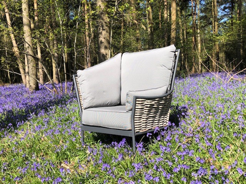 Product photograph of Tahiti Left Arm Chair from The Garden Furniture Centre Ltd