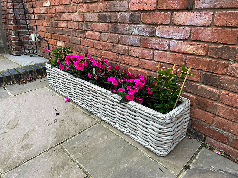 Product photograph of Fiji Trough Planter from The Garden Furniture Centre Ltd