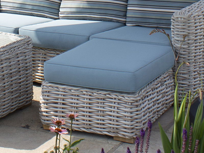 Product photograph of Fiji Footstool from The Garden Furniture Centre Ltd