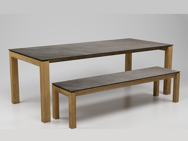 Product photograph of Sierra Bench Set from The Garden Furniture Centre Ltd