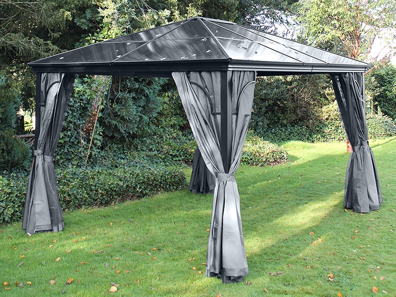 Product photograph of Four Seasons Gazebo 3m X 3 6m from The Garden Furniture Centre Ltd