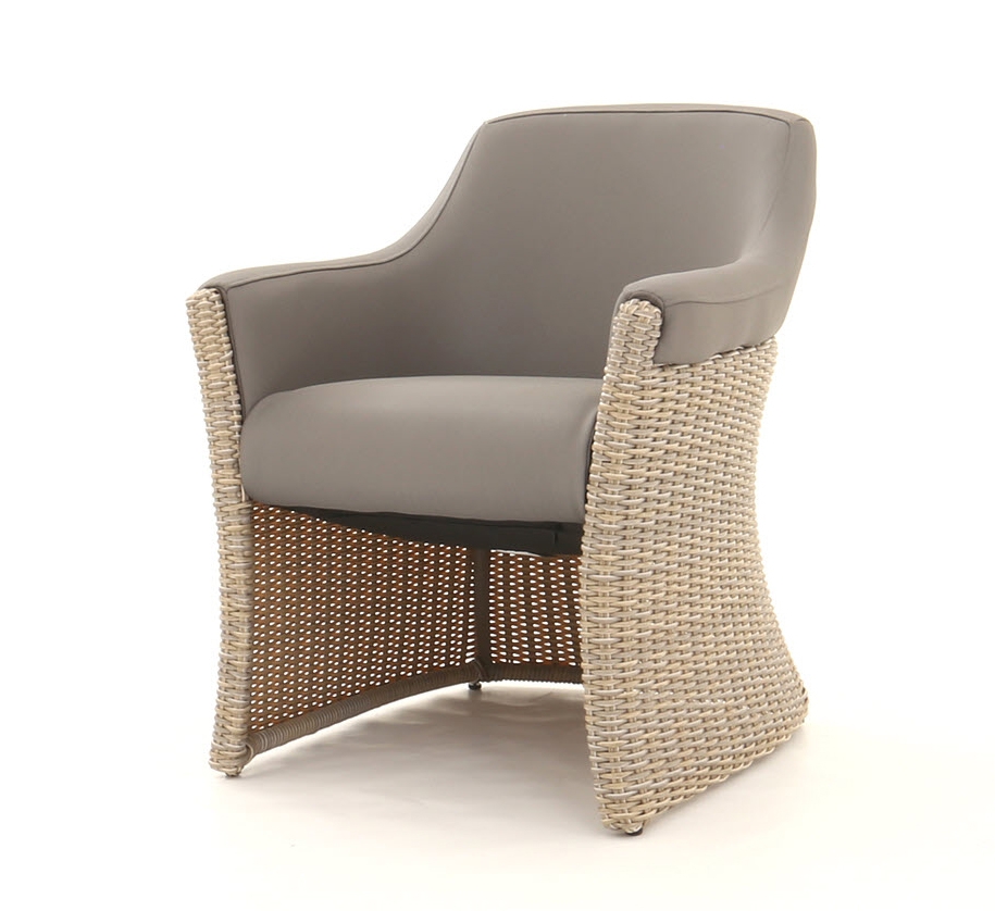 Product photograph of Meteor London Dining Armchair from The Garden Furniture Centre Ltd