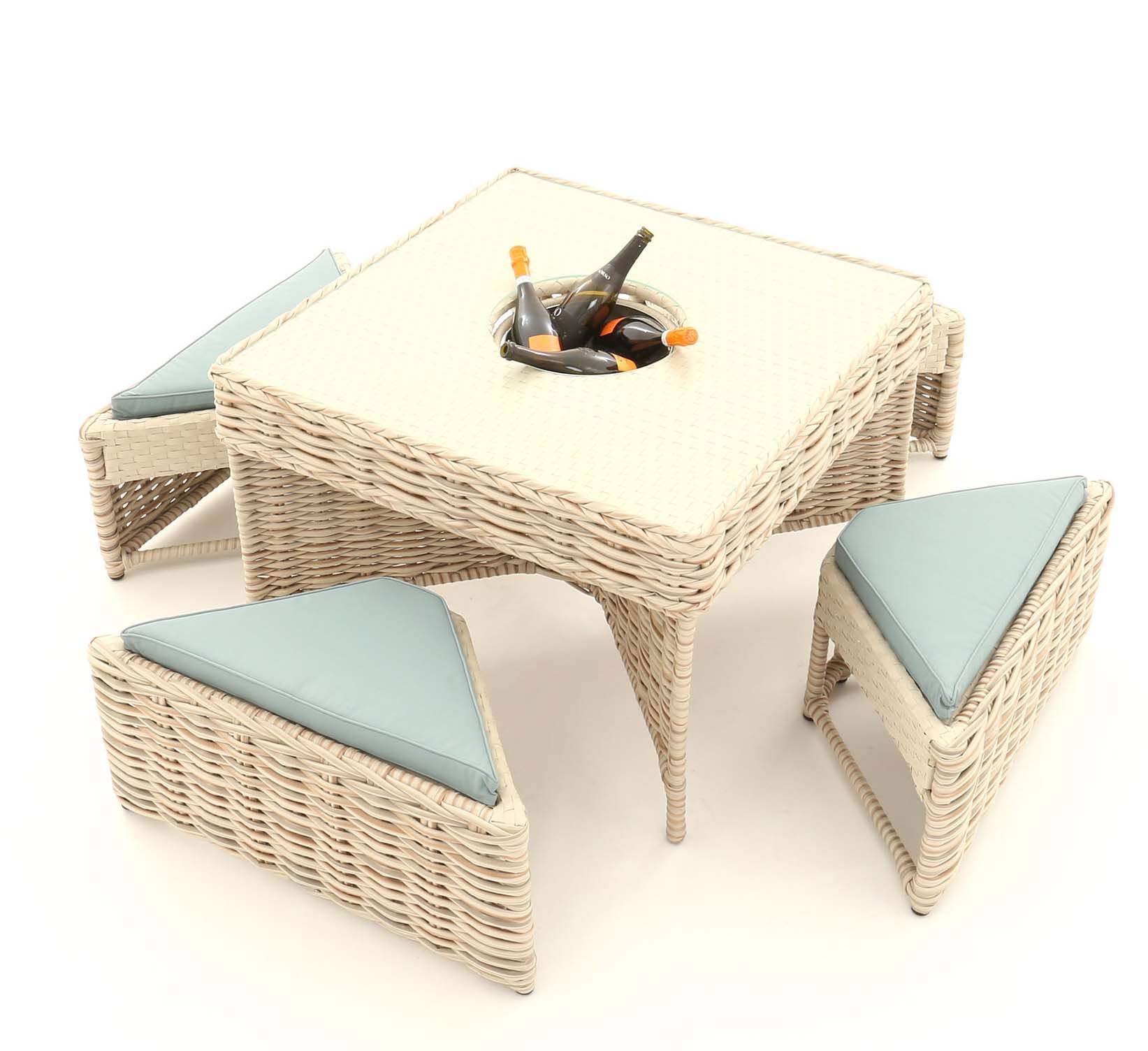 Product photograph of Fiji Corner Table from The Garden Furniture Centre Ltd