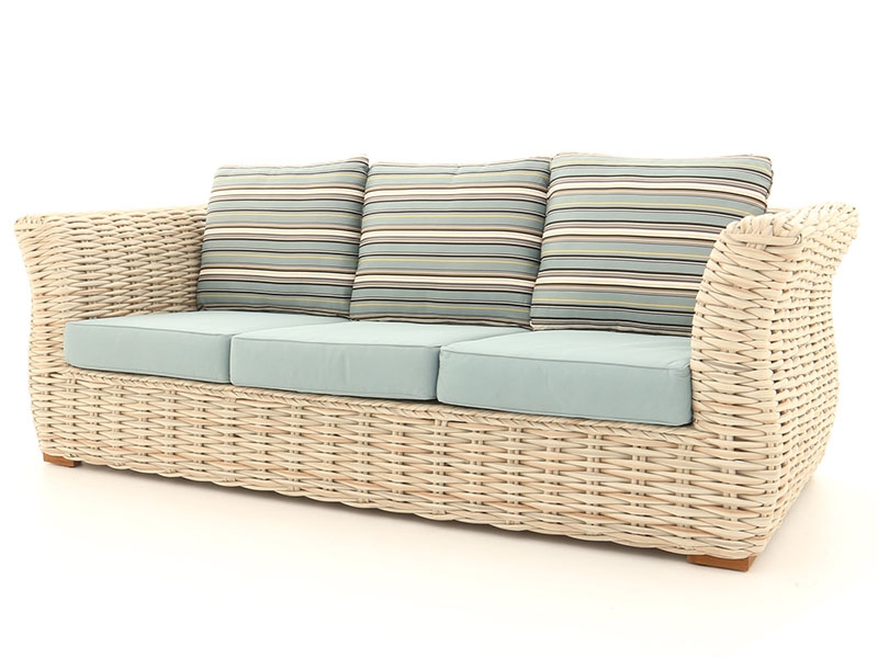 Product photograph of Fiji Wave 3 Seater Sofa from The Garden Furniture Centre Ltd