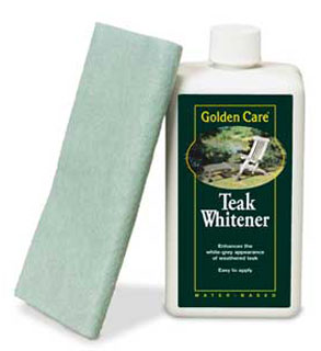 Product photograph of Golden Care - Teak Whitener 1 Litre from The Garden Furniture Centre Ltd