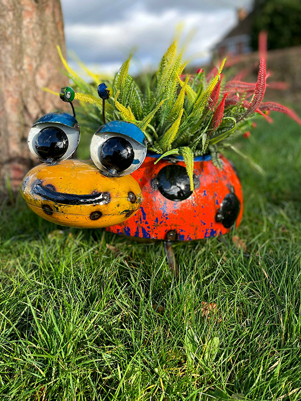 Product photograph of Lily The Lady Bug Planter from The Garden Furniture Centre Ltd