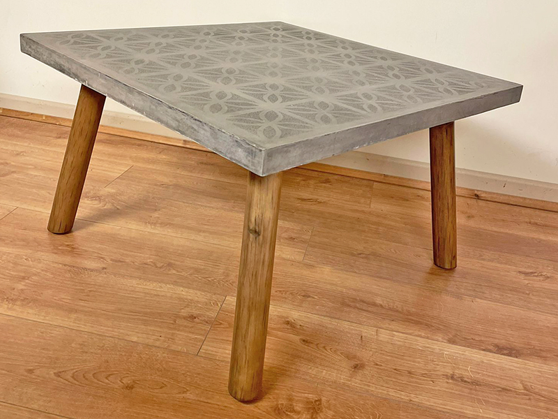 Product photograph of Consuela Concrete Coffee Table from The Garden Furniture Centre Ltd