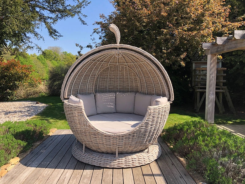 Product photograph of Fiji Apple Day Bed June Offers from The Garden Furniture Centre Ltd