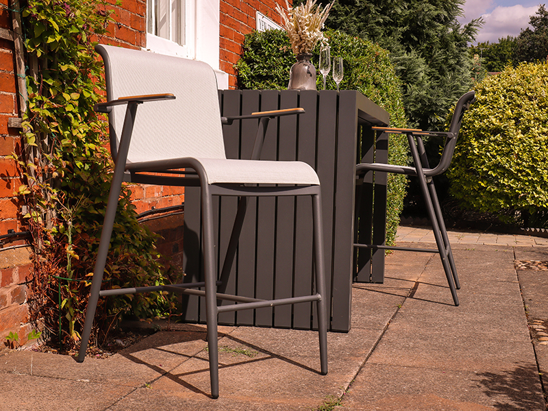 Product photograph of Milan Bar Armchair from The Garden Furniture Centre Ltd