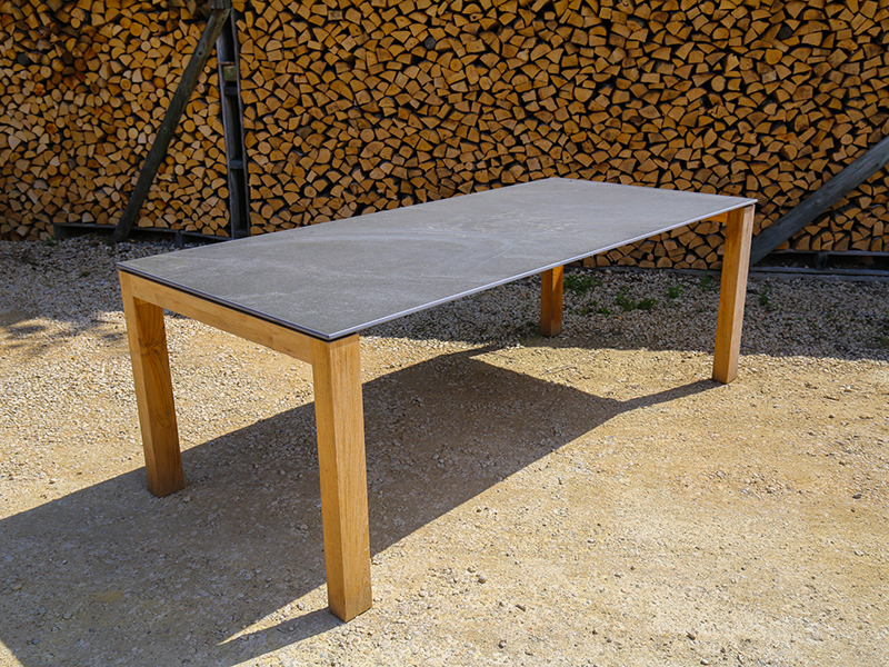 Product photograph of Sierra 2 2m Dining Table Bari Range Pre-order from The Garden Furniture Centre Ltd