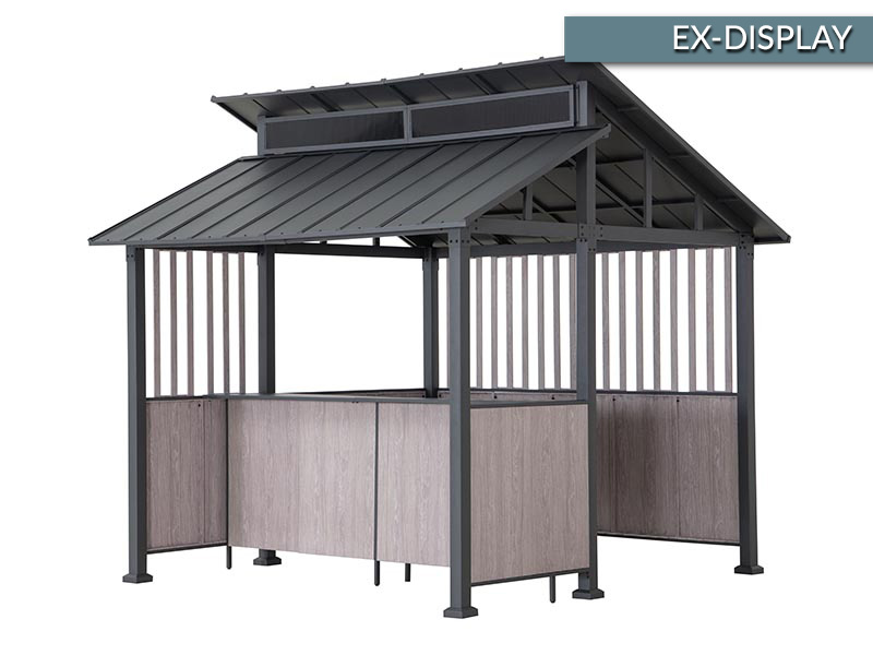 Product photograph of Bar And Grill Gazebo Ex-display from The Garden Furniture Centre Ltd