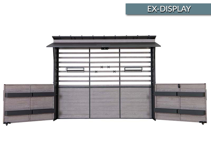 Product photograph of Outdoor Bbq Storage Shack Ex-display from The Garden Furniture Centre Ltd