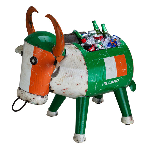 Product photograph of Bruce The Bull Cooler - Ireland - Ex Display from The Garden Furniture Centre Ltd